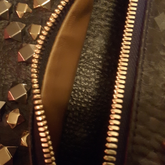 MCM Black Backpack Medium size, with studs! NWOT. - Picture 8 of 10